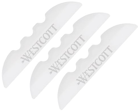 Westcott E-16510 00 Lame di ricambio cutter in ceramica, confezione da 3 pezzi