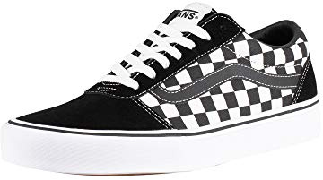 Vans Ward, Sneaker Uomo, Checkered Black True White, 44.5 EU