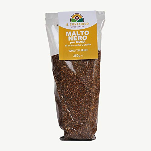 MALTO NERO PER MOKA | Il Contadino | Caffè d'Orzo per Moka (350g)