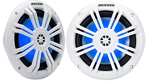 Kicker Coaxial System Led Speaker 165 mm