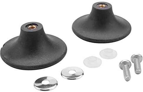Pvczool Bouton de Four Hollandais pour Le Remplacement du Bouton, Bouton de Remplacement en BakéLite Pots de Four Hollandais Bouton PoignéE de Couvercle de Casserole 2 Ensembles