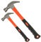 ASelected 2 Stück Schafshorn-Hammer, Camping Hammer, Klauenhammer, 0,25 kg und 0,75 kg Schafshorn Hammer, Stabiler Geschmiedeter Stahl, Rostfrei, Gummi, Rutschfest, Angenehmes Handgefühl, Langlebige