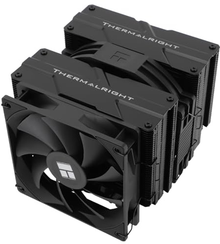 Thermalright Peerless Assassin 140 Negro-Ventilador de refrigeración para CPU,6 Heatpipes,doble ventilador PWM y torres dobles,para AM4/AM5,lga1851/1700