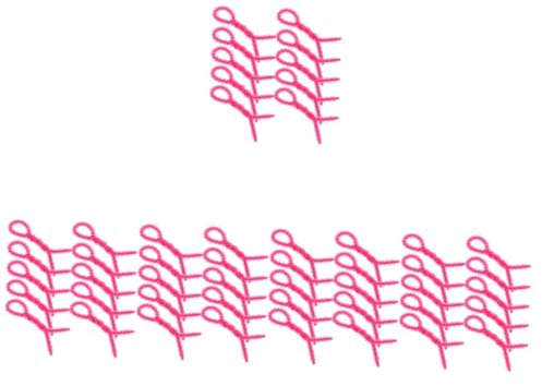 HAPINARY 50pcs Hair Wand Curler Spiral Curlers Perm Rod for Women Curling Perm Rods Reusable Hair Rollers