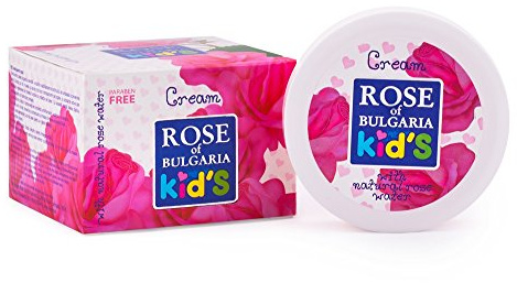 Rosevattenbaserad babykräm