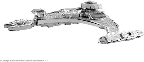 Fascinations Metal Earth MMS283 - 502676, Star Trek Klingon VOR'CHA, Konstruktionsspielzeug, 2 Metallplatinen, ab 14 Jahren