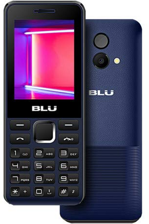 BLU Tank II T193 Unlocked GSM Dual-SIM Cell Phone w/Camera and 1900 mAh Big Battery - Unlocked Cell Phones - Retail Packaging (Dark Blue)