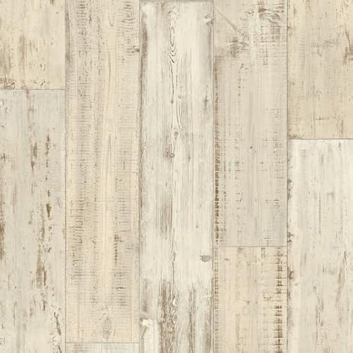 Sol Vinyle - Imitation parquet Bois Peint Vieilli - Rouleau de 2m x 3.00m