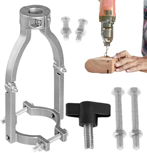 Bohrmaschinenadapter für Handbohrmaschine, Stemmaufsatz für Bohrmaschine | Vielseitiger Bohrer-Stemmaufsatz - Zapfenbohrer-Befestigungshalterung, Bohrmaschinenzubehör