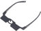 ASHATA Bed Prisma Lesebrille, Brille, Horizontale Brille, Brille, Liegebrille, Zum Lesen, Fernsehen, Kurzsichtigkeit, Verwendbar