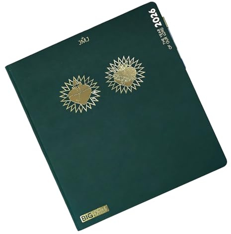 Planificateur hebdomadaire 2026 – Couverture rigide 36 mois, agenda annuel avec robuste, mises en page mensuelles et hebdomadaires pour planification des rendez-vous, travail, vacances, maison