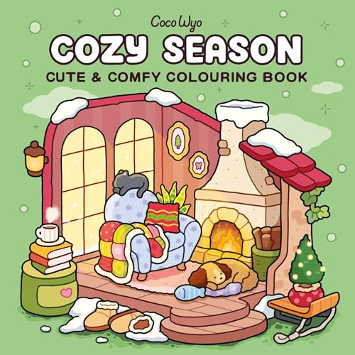 Cozy Season: A cute and comfy colouring book, perfect for relaxing and unwinding