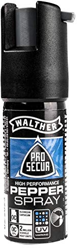 Walther Pfefferspray ProSecur, Tierabwehrspray 16 ml, effektives KO Spray zur Selbstverteidigung, 1,5 m Reichweite, kompakt und zuverlässig