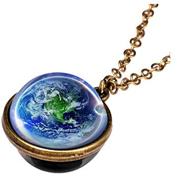 Yowablo Halskette Anhänger Kreativer Schmuck Hot Simple Drop Fashion Sweet Crystal Geschenk (K)