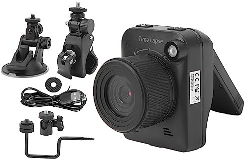 Einfache Zeitraffer 4K Kamera, Wasserdicht 6 Monate Akkulaufzeit, Mehrere Aufnahmemodi | Vlog und Outdoor Aufnahmen