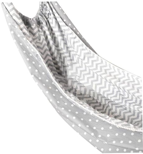 Hamac bébé, Swing de de Toilette en Coton Coffre Doux et Confortable, pour Chambre, pépinière, décoration intérieure / 51x39 Pouces