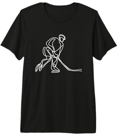 Joueur de Hockey sur Glace - Entraînement au Hockey T-Shirt Haut de Gamme
