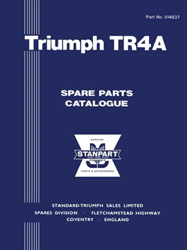 Triumph TR4A Spare Parts Catalogue