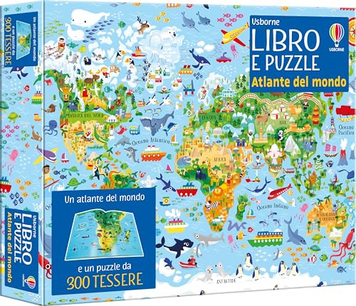 Atlante del mondo. Ediz. illustrata. Con puzzle