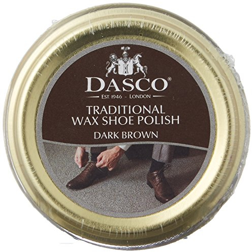 Dasco Wax shoe polish - Dark Brown