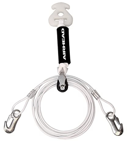 Airhead Self Centering Cable Tow Harness for 1-2 Rider Towable Tubes, Water Skis and Wakeboards, 14-Feet