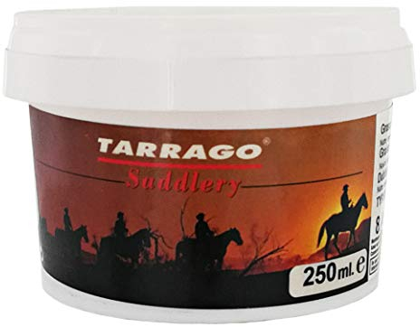 Tarrago | Grasso per cuoio per selleria 250 ml | Previene la formazione di crepe negli accessori in pelle (incolore 00)