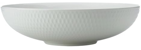 Maxwell & Williams Diamonds Round Schüssel, Schale, Porzellan, Weiß, 28 cm, 2 L, DV0169