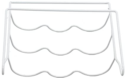 RTLR Portabottiglie per Il Frigorifero, Grande capacità di carico, lucentezza Lucida, portabottiglie per Il Frigorifero della Cucina