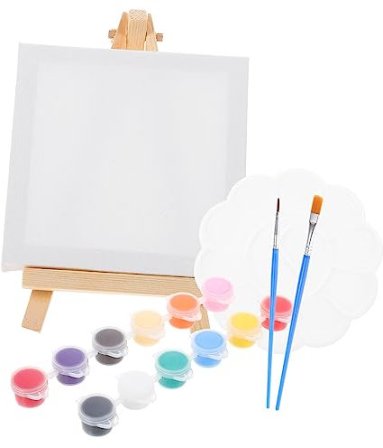 STOBOK 1 Satz Staffelei-Bilderrahmen-Set Desktop Mini-Staffeleien Regal Kinder Staffelei Zeichenstaffelei für den Außenbereich Skizzierrahmen draussen kleine Staffelei Zubehör