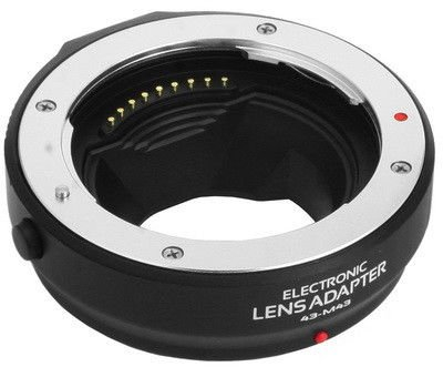 Fotga - Adaptador de Objetivo electrónico de Enfoque automático para Olympus Micro M4/3 Camera E-P1 E-PL1 E-PL3 E-PL5 G1 G2 GF1 GF5 como DMW-MA1 MMF-1 MMF-2 MMF3