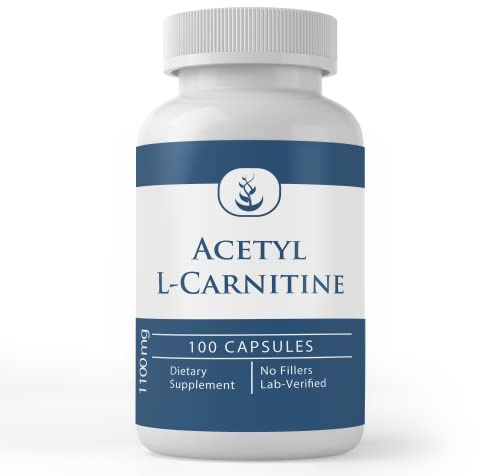 Pure Original Ingredients Acetyl L-Carnitine, (100 Capsules) Always Pure, No Additives Or Fillers, Lab Verified