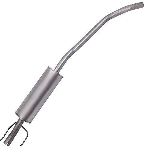BESTPRICE 1x Silenziatore centrale Compatibile con OPEL CORSA B (S93), CORSA B (S93)