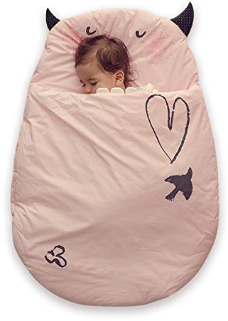 Bebamour Baby Schlafsack 0-18 Monate Niedlich Junge Mädchen Schlafsack Baby Wrap Blanket (Pink/50-85cm/For 0-18Months)