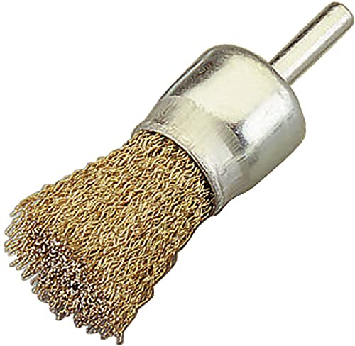 cepillo - cepillo de taladro de 26 mm x 30 mm x 6 mm, brocha dispensadora, ideal para trabajos de pulido y acabado en superficies.