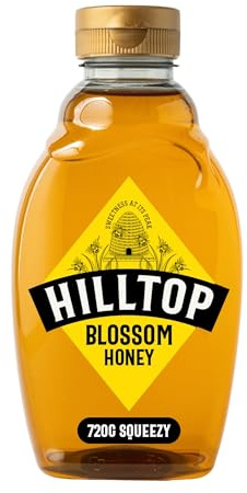 Hilltop Blossom Honey 720g Squeezy Bottle - Pure and Natural Honey | Premium Quality and Tested for Authenticity | Dairy Nut and Gluten Free | Packaging May Vary,720 g (Pack of 1)