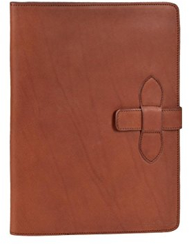 Ruitertassen Schreibmappe A4 Leder braun Konferenzmappe Orgamappe ULTIMATE besonders edel und hochwertig für Damen und Herren