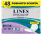 Lines Specialist, Pannoloni Sagomati Assorbenti per Incontinenza Donna e Uomo, 100% Traspirante, Zero Odore, Assorbenza Alta, 4 Confezioni da 12 Unità