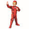 Rubie's Official Marvel Avengers Iron Man Deluxe Toddler Costume, Kids Fancy Dress, Age 3-4 years, (702035), World Book Day Halloween