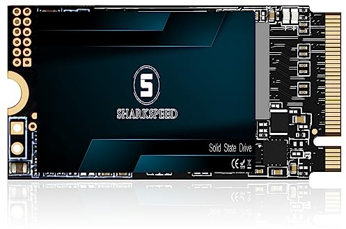 S SHARKSPEED SSD 512GB M.2 2242 NVMe PCIe Gen 3.0X4 42mm, Unità a Stato Solido Interno - Fino a 2200MB/s Compatibile con Laptop e PC Desktop