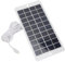 Panel Solar de 10 W 5 V para Cámara Exterior, para Cámara de Seguridad de Anillo, para Cámara de Reflector Parpadeante, Carga de Teléfono, Energía Solar Impermeable para