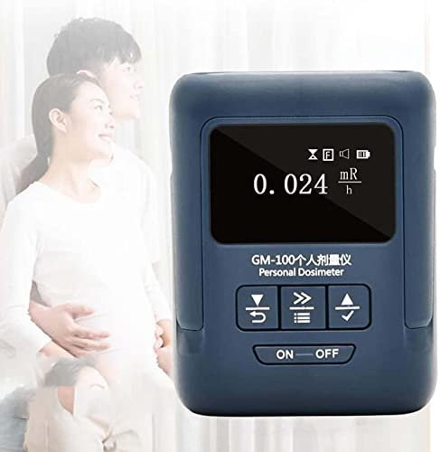 Strålningsdetektor, Geigerräknare Radioaktivitet Geigerräknare Nukleär strålningsdetektor Doslarmenhet Dosimeter Monitor Bärbar digital mätare Hög känslighet