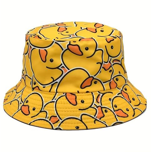 LuLiyLdJ Cappello Pescatore Pieghevole, Cappello da Pescatore Reversibile, Donna Uomo Bucket Hat Cotone, Protezione del Sole Cappelli, Cappello da Sole per Spiaggia all'Aperto, 1 pezzo