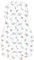 TupTam Baby Pucksack OEKO- TEX zertifizierte Materialien Swaddle Bag Wattiert Babyschlafsack 2.5 TOG unisex, Farbe: Unwattiert 0.5 TOG/Bärchen Beige, Größe: 3-6 Monate