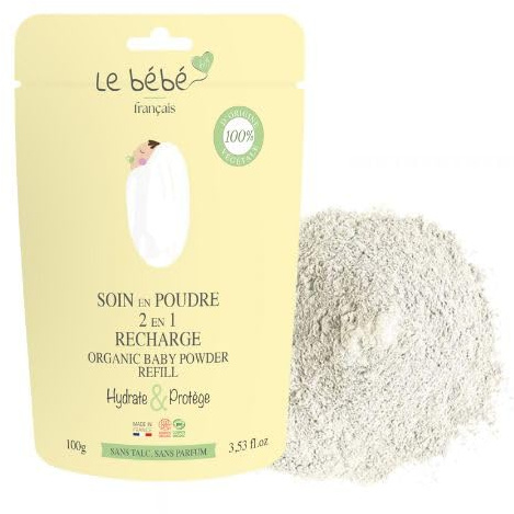 2 in 1 Body Powder Talc Free, Anti Shafing for Groin & Sensitive Skin, Friction Defense & Odor Control, 100% Organic and Vegan. Baby Gentle Bath Powder, Avena Milky Bath