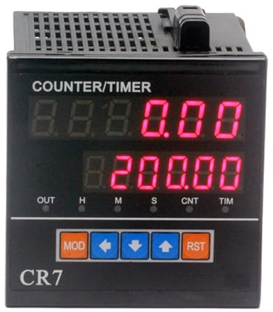 Fangxuee -PS61A Contatore Digitale Intelligente con Segnale A Impulsi Contatore Automatico Ad Accumulatore Ad Induzione