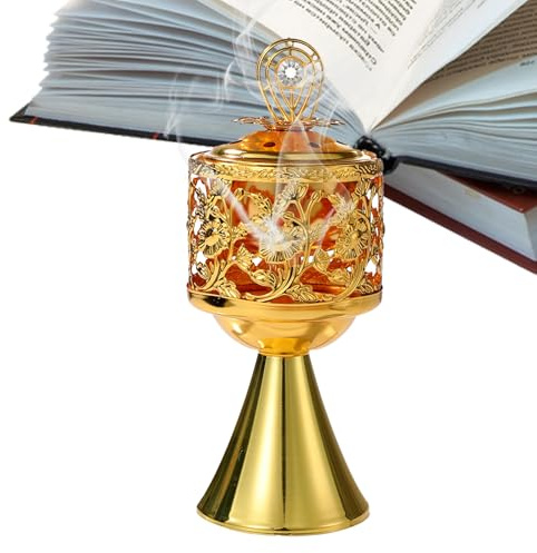 Quemador De Incienso De Hierro - Quemador De Incienso Árabe Hueco De Hierro - Accesorios De Yoga para Ceremonia Meditación Aromaterapia Decoración Relajación Hogar Hotel Restaurante