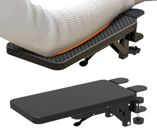 Accoudoir de bureau ergonomique pliable avec support de coude pour bureau, école, appartement, dortoir, table, chaise, clavier d'ordinateur, travail, étude, adultes, accessoire de bureau confortable