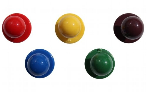 Kochknöpfe Kochknopf Kugelknöpfe Knöpfe à 12 Stück in Bunt gemischt