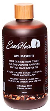 Lwil Maskriti/Huile de ricin noire d’Haïti - 500ML