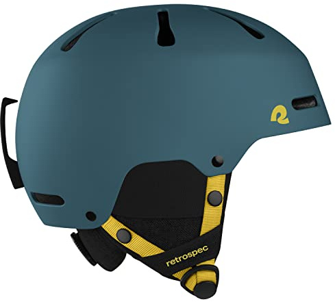 Retrospec Comstock Ski and Snowboard Helmet - Adjustable Fit for Adults & Youth With Protective Shell and Breathable Vents - for Men, Women, Boys & Girls